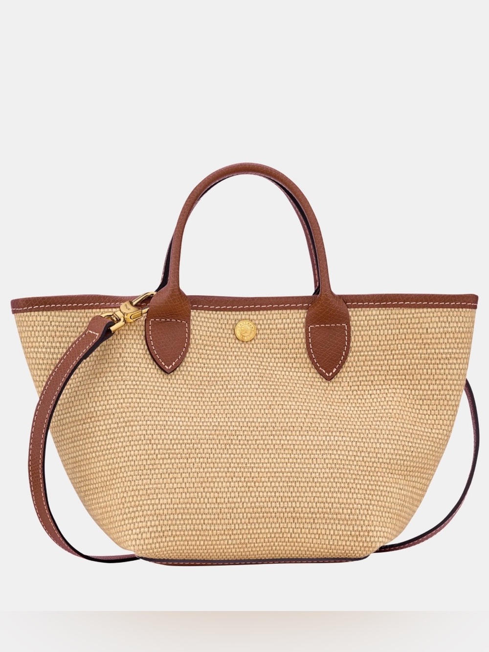 LONGCHAMP LE PLIAGE COLLECTION XS BASKET BAG BROWN NEW - Picture 12 of 13